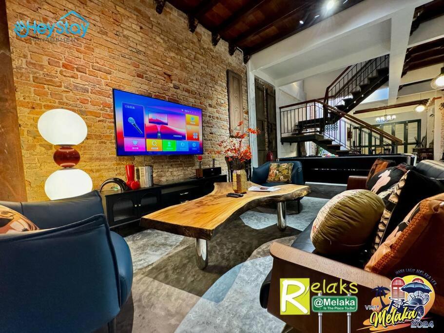 Heritage House 16Pax Riverview 3 Mins Walkjonker Villa Malacca Ngoại thất bức ảnh