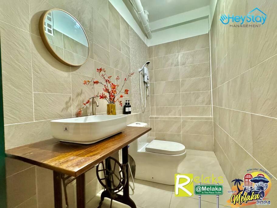 Heritage House 16Pax Riverview 3 Mins Walkjonker Villa Malacca Ngoại thất bức ảnh