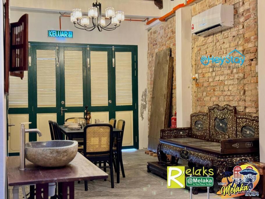 Heritage House 16Pax Riverview 3 Mins Walkjonker Villa Malacca Ngoại thất bức ảnh