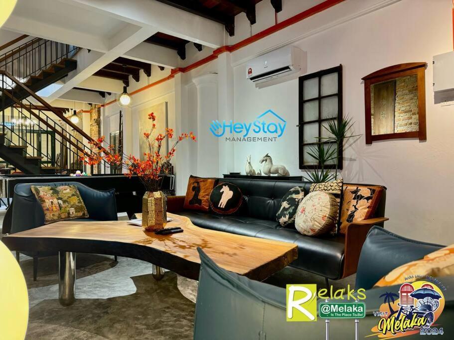 Heritage House 16Pax Riverview 3 Mins Walkjonker Villa Malacca Ngoại thất bức ảnh