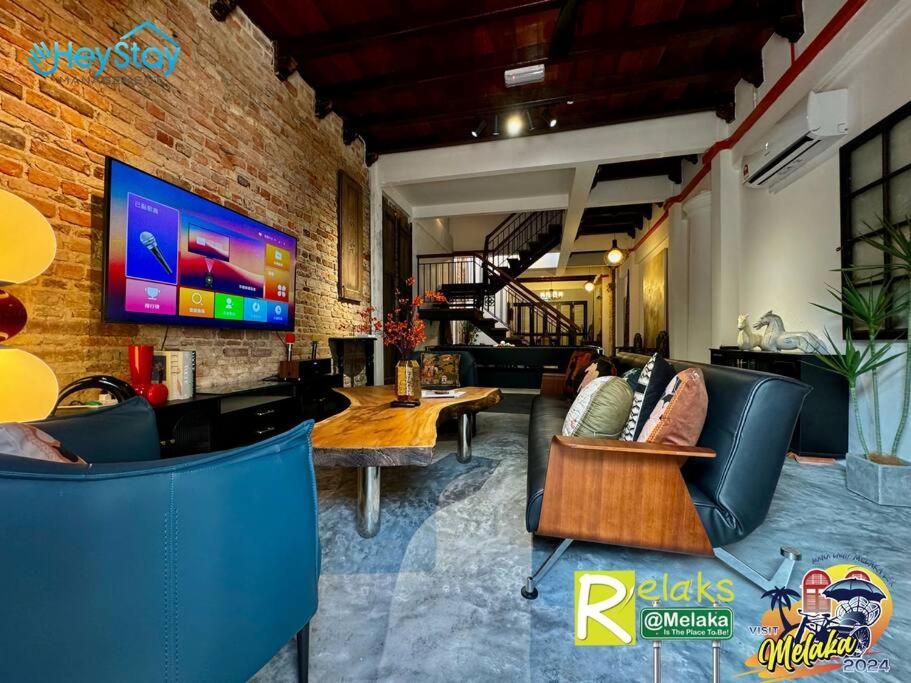 Heritage House 16Pax Riverview 3 Mins Walkjonker Villa Malacca Ngoại thất bức ảnh